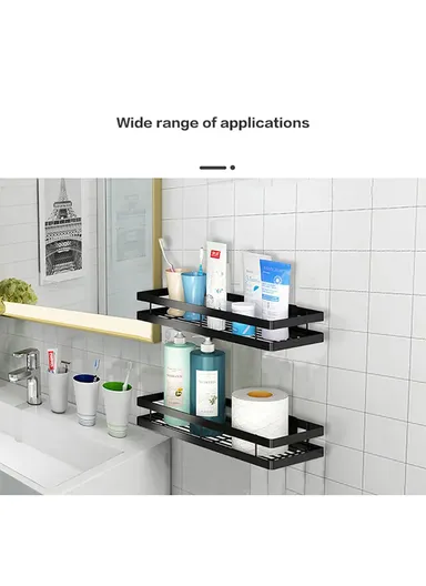 30cm Stainless Steel Seasoning Bottle Rack Organizer, Spice Gripper Bottle Jar Rack Holder Storage Hanger (L30 x W12.5 x H7)cm