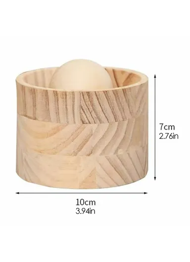 Wooden Dumpling Wrapper Maker, Round Ravioli Making Mold Pastry Tool