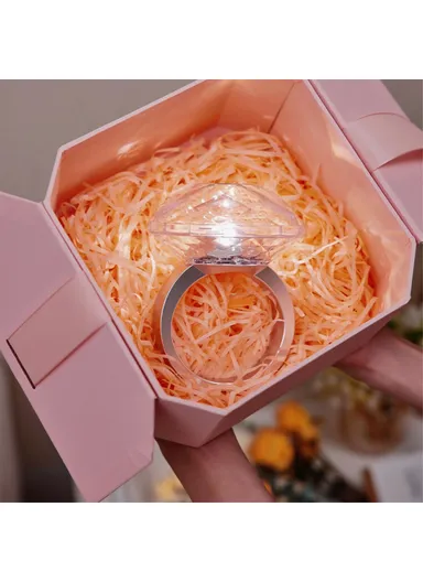 Projection Ring Light Table Decor Ambient Lamp 