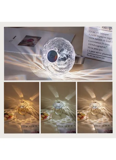 Projection Ring Light Table Decor Ambient Lamp 