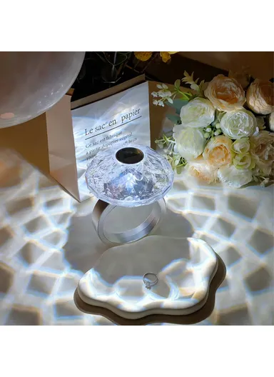 Projection Ring Light Table Decor Ambient Lamp 