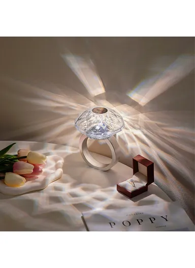 Projection Ring Light Table Decor Ambient Lamp 