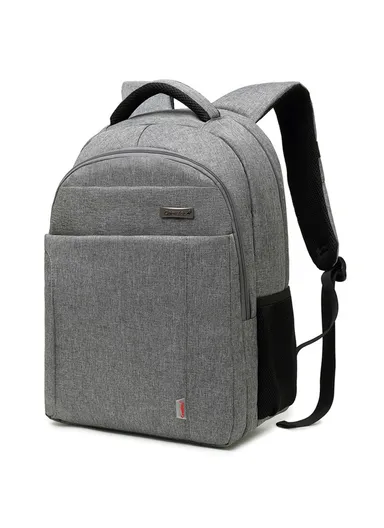 Business Shoulder Bag with External USB Port Waterproof 15.6-inch Laptop Backpack  CB-2037S - Grey