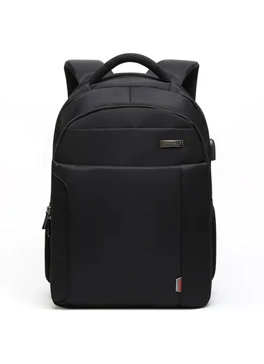 Business Shoulder Bag with External USB Port Waterproof 15.6-inch Laptop Backpack  CB-2037S - Black