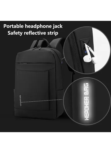 Men's Travel Backpack Nylon Lightweight Laptop Backpack Casual Daypack 1295 - Army Green