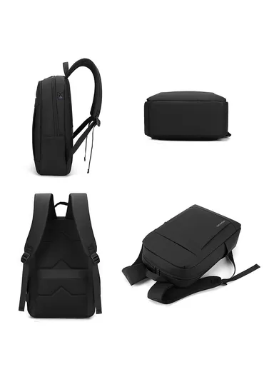 Men's Travel Backpack Nylon Lightweight Laptop Backpack Casual Daypack 1295 - Army Green