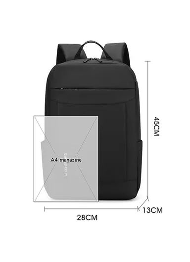 Men's Travel Backpack Nylon Lightweight Laptop Backpack Casual Daypack 1295 - Army Green