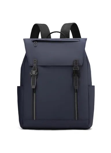  Large Capacity Travel Backpack, Nylon Laptop Backpack, Casual Daypack 1268 - Dark Blue