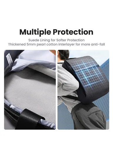 15.6" 600D Oxford Cloth Travel Backpack, Waterproof Laptop Carrying Daypack 90798 