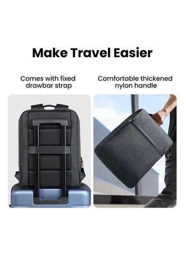 15.6" 600D Oxford Cloth Travel Backpack, Waterproof Laptop Carrying Daypack 90798 