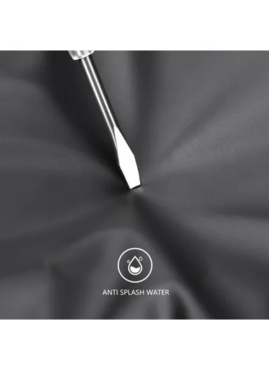 Men's Laptop Backpack Waterproof Leather Film Nylon Cloth Travel Shoulders Bag 1-2858 (W31 x D12 x H42)cm - Grey 