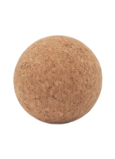12cm Diameter Comfortable Massager Cork Massage Ball, Deep Tissue Muscle Massaging &amp; Physical Therapy Massage Ball