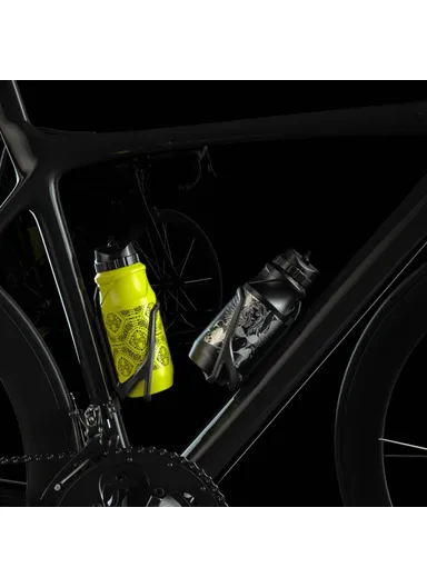 0.6L Sports Water Bottle Mountain Bike Water Bottle Cup for Outdoors Camping Cycling Fitness Gym - Orangutan / Black