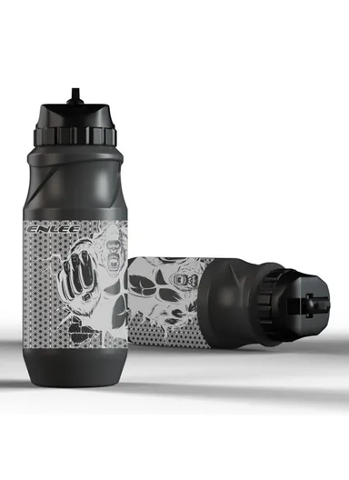 0.6L Sports Water Bottle Mountain Bike Water Bottle Cup for Outdoors Camping Cycling Fitness Gym - Orangutan / Grey