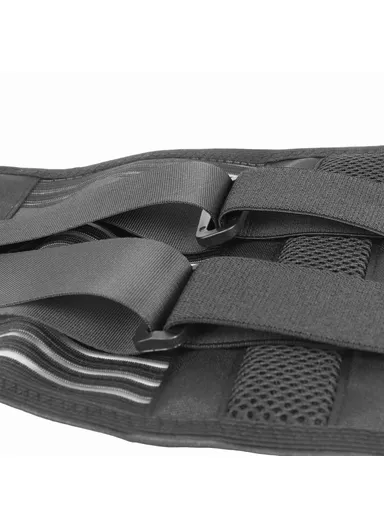Double Pull Back Lumbar Support Belt, Waist Orthopedic Corset Spine Decompression Waist Trainer Brace &amp; Back Pain Relief - M
