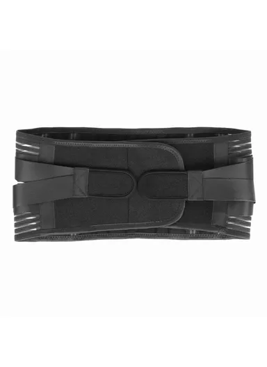 Double Pull Back Lumbar Support Belt, Waist Orthopedic Corset Spine Decompression Waist Trainer Brace &amp; Back Pain Relief - S