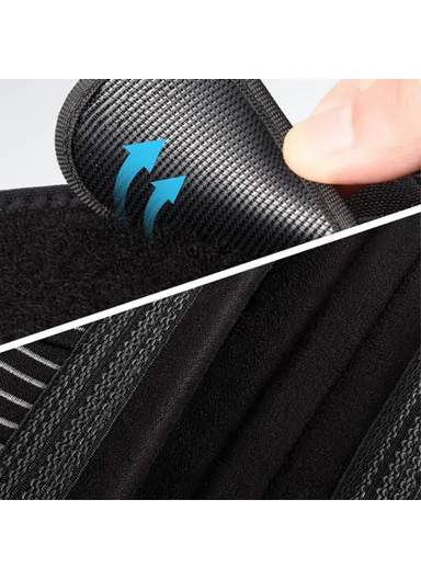 Double Pull Back Lumbar Support Belt, Waist Orthopedic Corset Spine Decompression Waist Trainer Brace &amp; Back Pain Relief - S