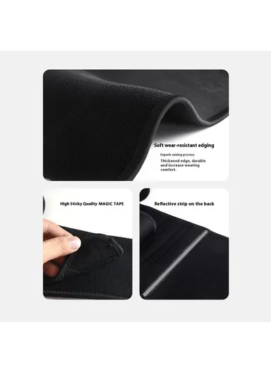 Back Support Lumbar Support Belt, Lower Back Brace Waist Protection Strap AB128 (L88 x W19.5)cm - L