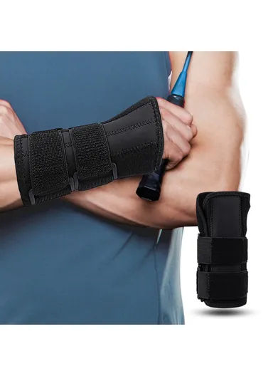 Adjustable Wrist Support Brace with Removable Aluminum Splint 015 (L30.8 x W17.5)cm - Left
