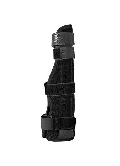 2 Digit Adjustable Straps Finger Splint Brace, Breathable Finger Support 025 (L38 x W24.5)cm - L