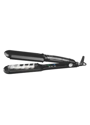 80W Professional Hair Straightener with LED Display &amp; Adjustable Temperature 10242 - Black