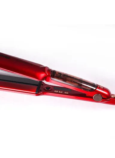 80W Professional Hair Straightener with LED Display &amp; Adjustable Temperature 10242 - Black