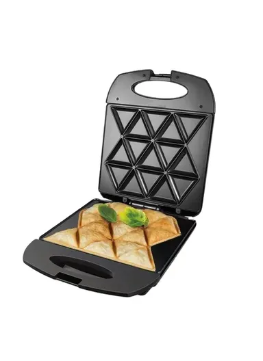 1400W Samosa &amp; Dumpling Maker with Non-Stick Plates &amp; Auto-Lock Function SF-6112