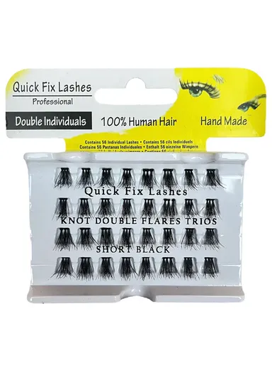 Short Double Flare Trios Lashes QFL-1044