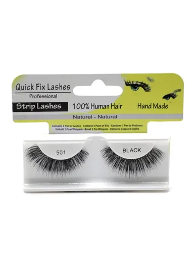 100% Human Hair Lashes 501 QFL-1049