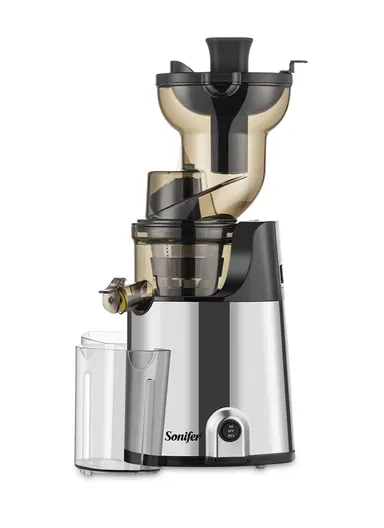 150W New Upgrade Juice Extractor Stand Fruit &amp; Vegetable Electric 2 in 1 Juice Separation Slow Juicer SF-5546