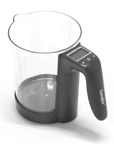 1.5L 5KG Digital Kitchen Scale Dry Wet 2 In 1 Cup Shape Food Kitchen Scale WITH LCD AND DETACHABLE MEASURING CUP (g, ml… UNITS) SF-1930