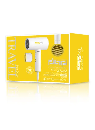 2100W Professional Foldable Hair Dryer 18400RPM 30386 - White