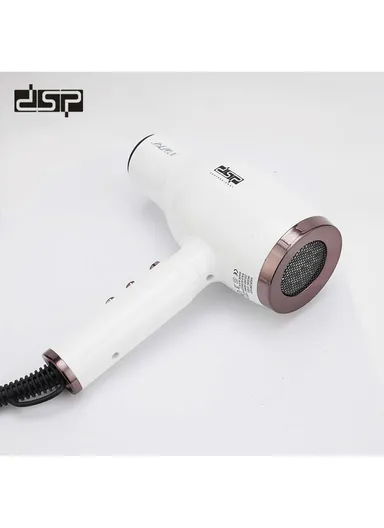 1400W Hair Dryer with Adjustable Speeds &amp; Temperatures, 16800-18000 High-Speed Hair Dryer 37002 - White