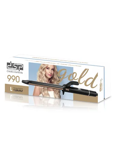 50W 19mm Aluminium Tube Ironing Board Curler with 6 Heat Settings, PTC Heating Technology 20534 - Black