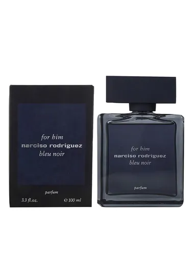 100ml Narciso Rodriguez Bleu Noir Eau de Parfum Spray for Men, Blue