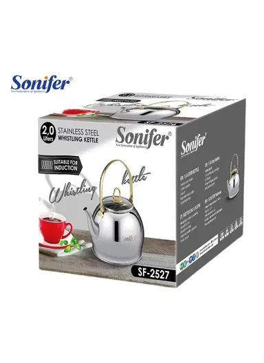 2L Stainless Steel Tea Pot SF-2527