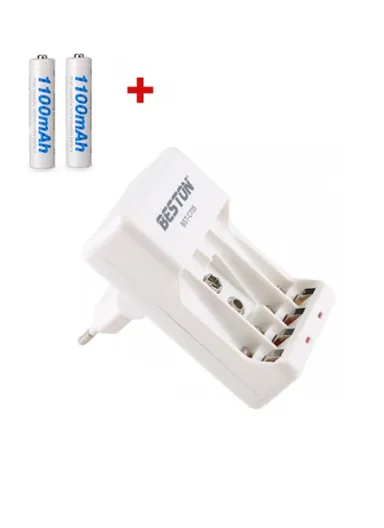 Universal Battery Charger C705 + 2 AAA Battery Included