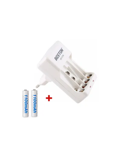 Universal Battery Charger C705 + 2 AAA Battery Included
