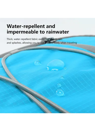 15.6" Laptop Waterproof Business Travel Backpack With Water Bottle Holders &amp; Adjustable Straps T-B9500 - Blue