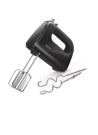 Philips Daily Collection Lightweight Ergonomic Mixer With 5 Speeds + Turbo 280W HR3704
