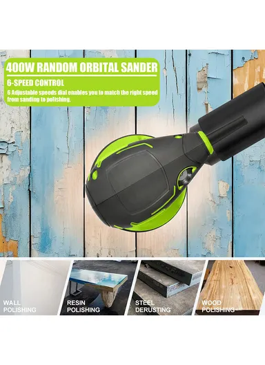 400W Electrical Random Orbital Sander WD011010400