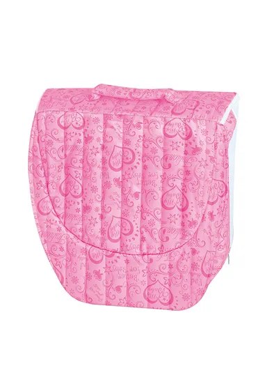 Portable Lightweight Baby Sleeping Bed, Comfortable Cotton Feeding Sleeping Baby Bed with Music &amp; Light Box 66504 (L73 x W38 x H14)cm - Pink / 0-4 Months