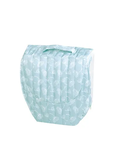 Foldable Baby Safe Separate Bed with Mosquito Net, Portable Music Function, Folding Bed, Swinging Basket, Compact, Easy to Carry, Baby Safe Isolated Bed, Portable Travel Bed 66511 (L73 x W40 x H45)cm - Blue / 0-4 Months