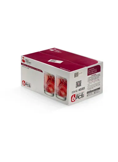 290ml 6-pcs Cold &amp; Hot Beverages Glass Cup Set BMHS5303ZQ