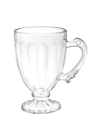 190ml 6-Pcs Glass Round Folk Vintage Tea Cup Set BMZ2057JNW