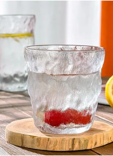 265ml 6-Pcs Matte Finish Hot &amp; Cold Beverages Glass Cups Set 89093