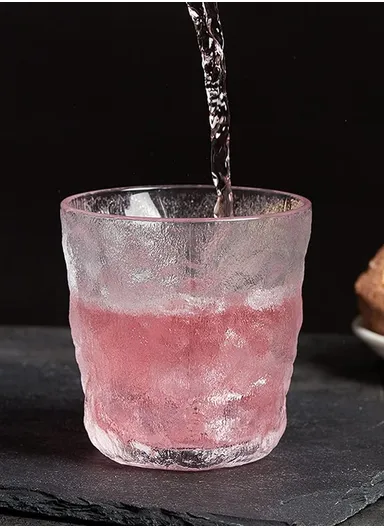 265ml 6-Pcs Matte Finish Hot &amp; Cold Beverages Glass Cups Set 89093