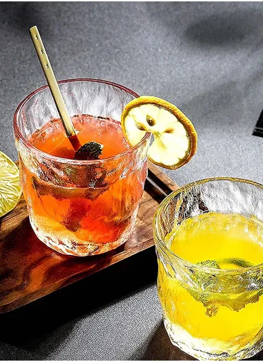 265ml 6-Pcs Matte Finish Hot &amp; Cold Beverages Glass Cups Set 89093