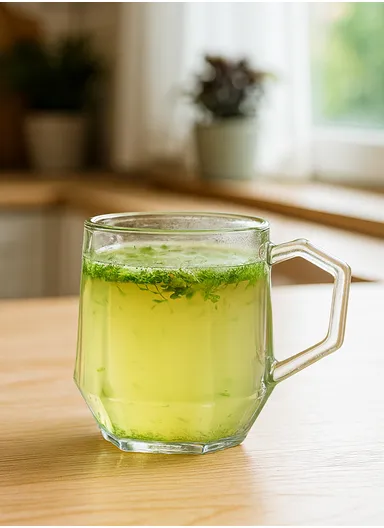 250ml 6 Pcs Elegant Round Glass Cup With Comfortable Handle Suitable For Hot &amp; Cold Beverages ZB1004-YH