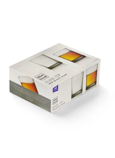 315ml 6-Pcs Round Rim Hot &amp; Cold Beverags Glass Cup Sets BM8090